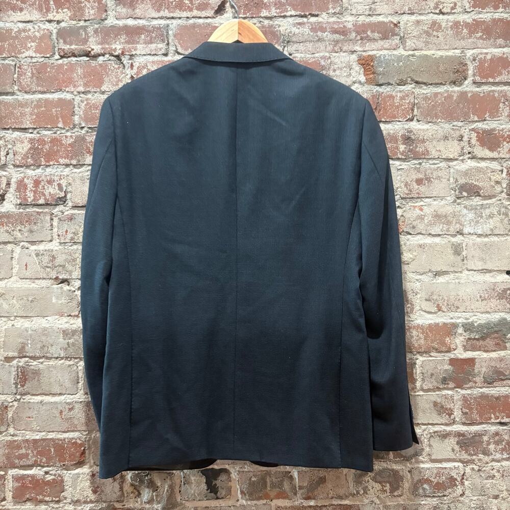John Varvatos Dark Gray/Navy Mercer Street Suit‎ Jacket Blazer Size 40R - Picture 4 of 7